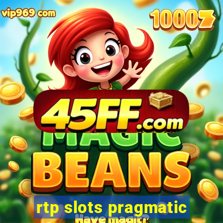 rtp slots pragmatic